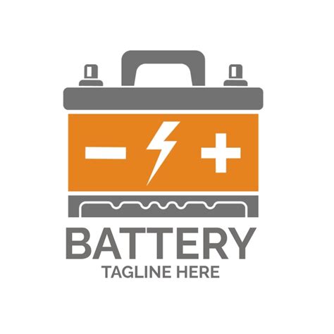 white battery logo logos template postermywall