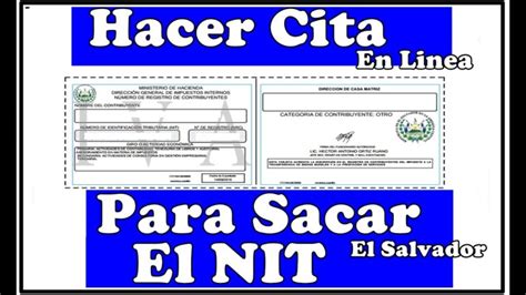 Guía completa Requisitos y pasos para obtener el NIT en El Salvador