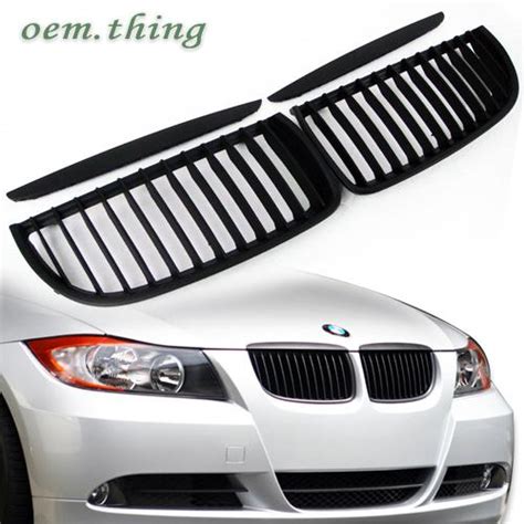 Sell Bmw E90 3 Series Matte Black Grille Front Grills 2005 2008 Before Facelift In Made In