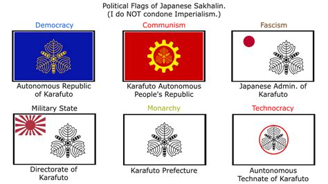 Political Flags Of Japanese Sakhalin By Seacatlol On Deviantart