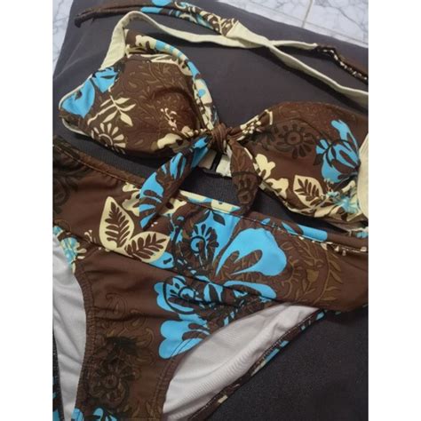 มอสอง Bikini บกนน สนำตาล Shopee Thailand