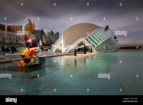 The Hemisferic building in Valencia Stock Photo - Alamy