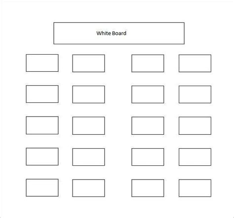 School Bus Seating Chart Template Excel | Elcho Table