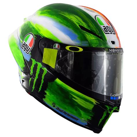 Casque AGV Pista GP RR Série Limitée Rossi Mugello 2019 Blanc Orange