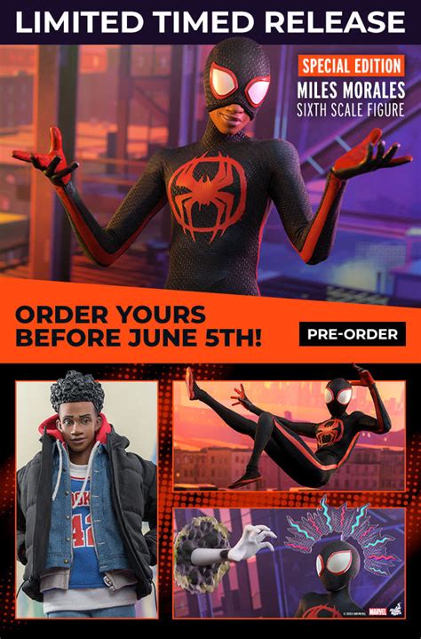 Hot Toys Spider Man Across The Spider Verse Th Scale Miles Morales Page Collector