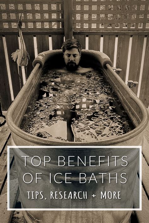 Top 20 Ice Bath Benefits Tips And Research On Ice Bathing Ice Bath