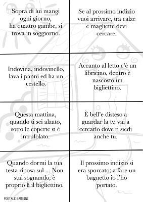 Caccia Al Tesoro Per Bambini Regole E Indovinelli Portale Bambini