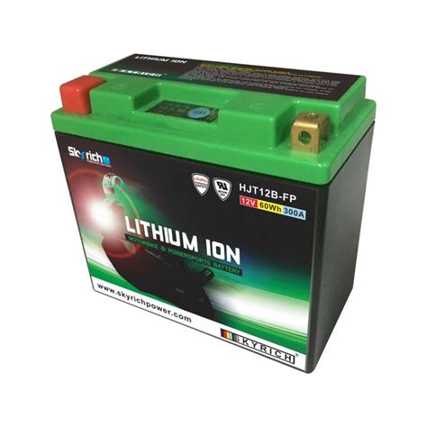 Batterie SKYRICH Lithium Ion LT12B BS Sans Entretien Kawasaki ZX10R 04 10