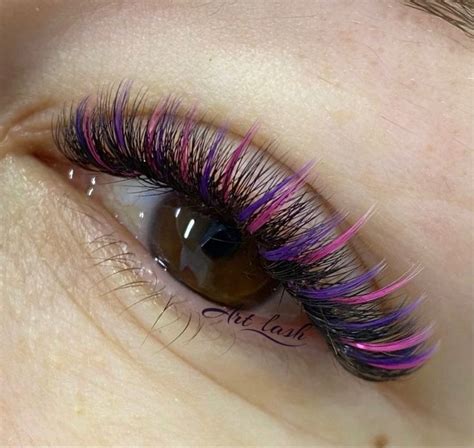 Color Eyelash Extensions Whispy Lashes Perfect Eyelashes Eyelash