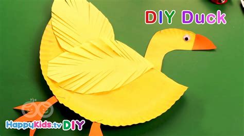 Diy Duck Paper Crafts Recycled Art Kids Crafts And Activities