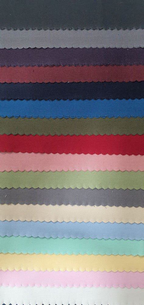 Plain Cotton Twill Fabric Plain Solids Multicolour At Rs Meter In