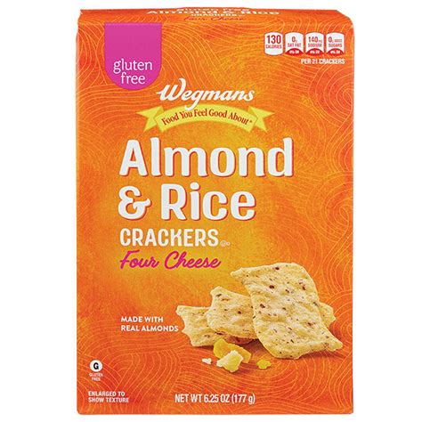 Wegmans Almond And Rice Four Cheese Crackers Fig App