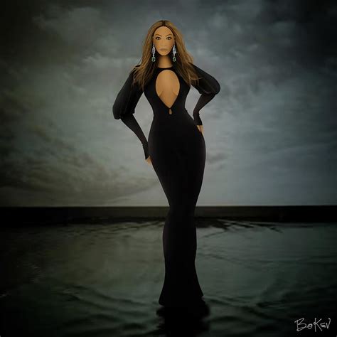 Beyonce - Beautiful Liar Digital Art by Bo Kev | Pixels