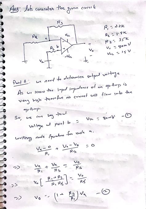 [solved] Review Part A Calculating The Output Voltage Of A Noninverting Course Hero