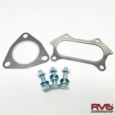 12 15 Civic Si Bellmouth Downpipe Hardware Kit Rv6 Performance