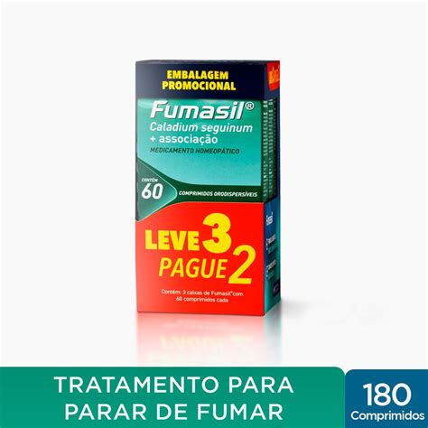 Melhor Remédio Para Parar De Fumar - Fumasil Leve 3 caixas, Pague 2 - Tratamento para Parar de Fumar Remédio ...