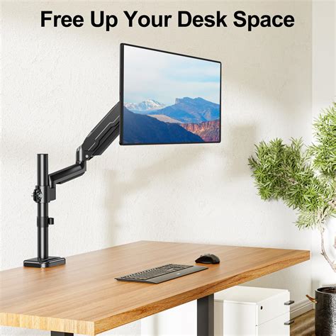 Mount Pro Single Monitor Mount Monitor Arm Desk Mount For Inch