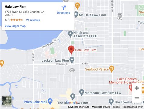 Lake Charles Car Accident Lawyer Near Me | Hale Injury Lawyers