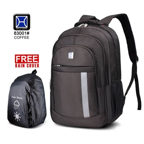 Jual Tas Ransel Jas Hujan Polo Hiero Tas Laptop Sekolah Backpack