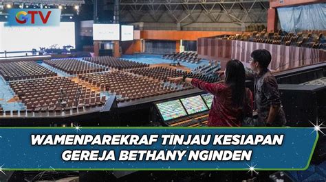 Jelang Perayaan Natal Wamenparekraf Angela Tanoe Tinjau Kesiapan