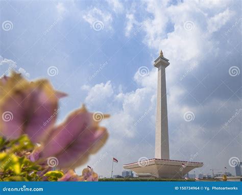 Monumen Nasional Monas Stock Photo Image Of Fight Culture 150734964