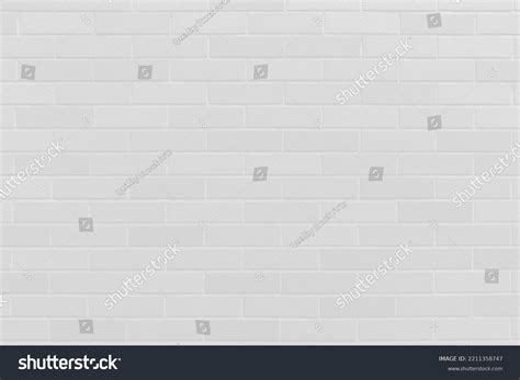 Clean White Brick Wall Pattern Tile Stock Photo 2211358747 Shutterstock