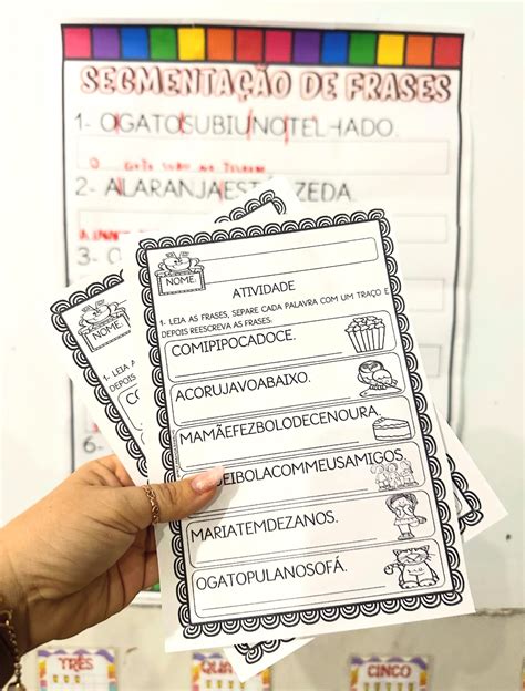 Atividade De Segmentação De Frases - 10