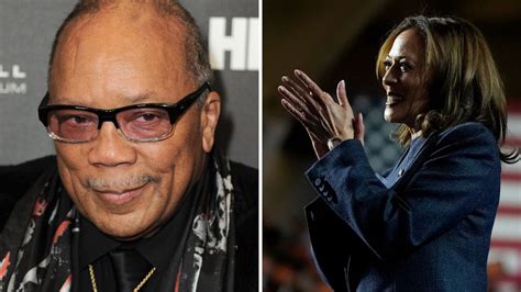 Kamala Harris Rend Hommage à Quincy Jones Alors Que Les Commentaires