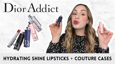 Dior Addict Hydrating Refillable Shine Lipsticks All The Cases