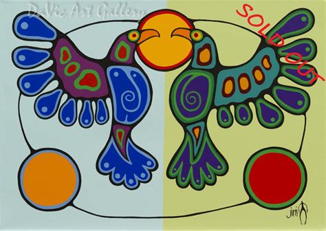 Together By Jim Oskineegish Anishinaabe Native Canadian Arts