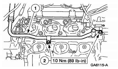 Qanda Ford Windstar Sl 2002 Motor 3 8 Cooling System And Heater Hose Diagrams