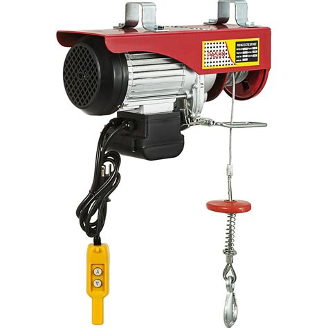 VEVOR Lift Electric Hoist 1100lbs, Electric Hoist 110v, Remote Control ...