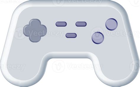 Cartoonish Gamepad Video Game Controller PNG With Transparent