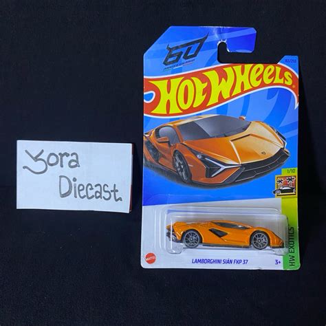 Jual Hot Wheels Lamborghini Sian FKP 37 CARD RUSAK Shopee Indonesia