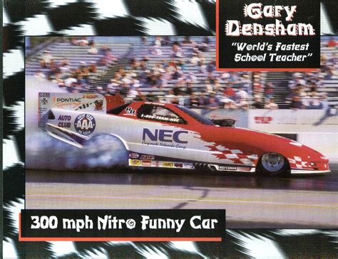 Gary Densham 300mph Nitro 1999 Pontiac Firebird Funny Car Nec Nhra Print