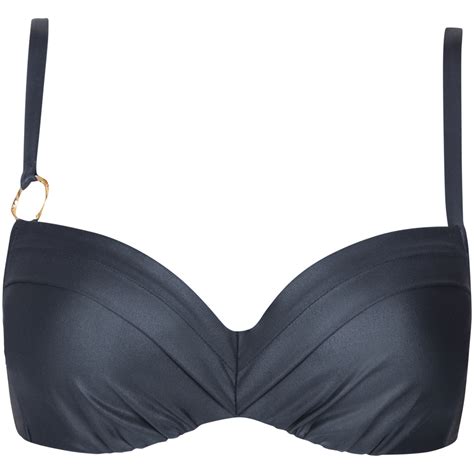 Lisca Vorgeformtes Badeanzugoberteil Jordan Schwarz Kleidung Bikini Ober Und Unterteile Damen