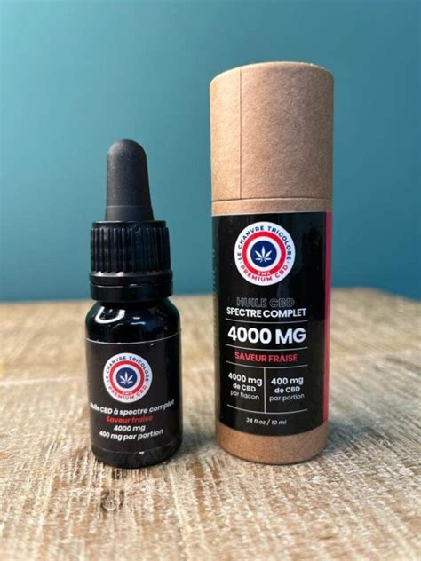 Huile CBD Spectre Complet 40 Fraise Ô Zen CBD