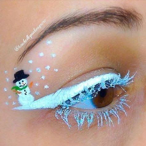 30 Creative Eye Shadow Painting Methods For Christmas Koees Blog