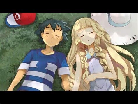 Ash X Lillie Pokemon AMV Shape Of You Aureliashipping YouTube