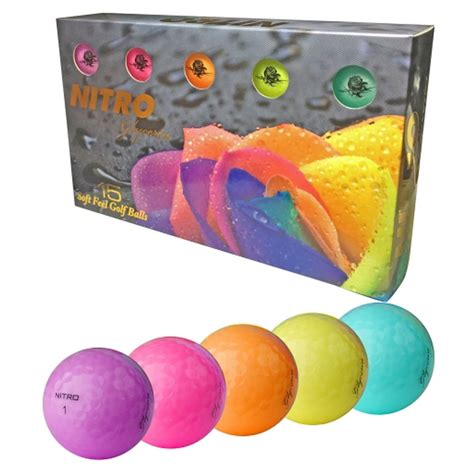 Nitro Golf Golf Balls, Assorted Colors, 15 Pack - Walmart.com - Walmart.com