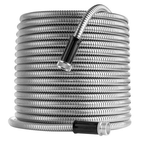 Gah Stainless Steel Garden Hose Flexible Metal Water Hose High