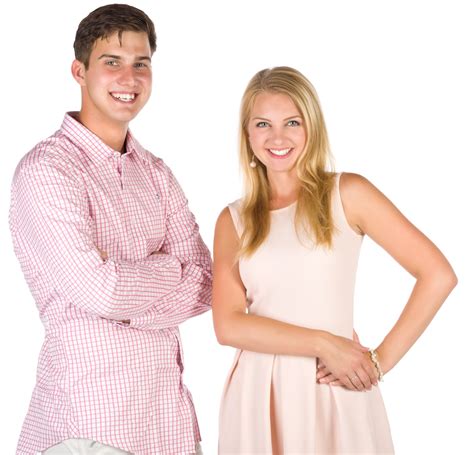 Young Couple Isolated Free Stock Photo - Public Domain Pictures