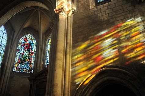 Reflets Cath Drale Saint Maclou De Pontoise Philippe Flickr