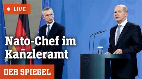 Livestream Das Sagen Scholz Und Stoltenberg Zum Kurs Der Nato DER