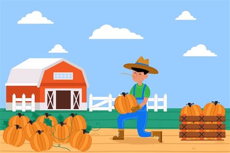 Ilustraci N Del Concepto De Agricultura Ecol Gica Vector Gratis