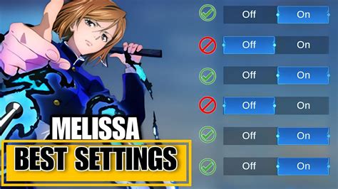 Turn It Off On Your Settings Before Using Melissa Best Settings For