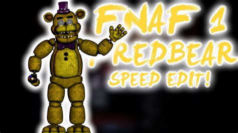 Fnaf Speed Edit Fnaf Fredbear Youtube