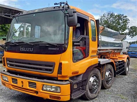 2003 Isuzu Giga 8 Wheeler Tanker Truck 6sd1 For Sale Brand New Mgu