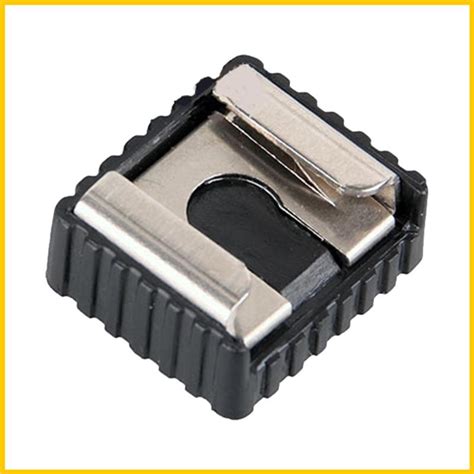 Utake Sc Flash Hot Shoe Mount Adapter Lamp Base Hot Shoe Flashlight Bracket Socket Black Sc
