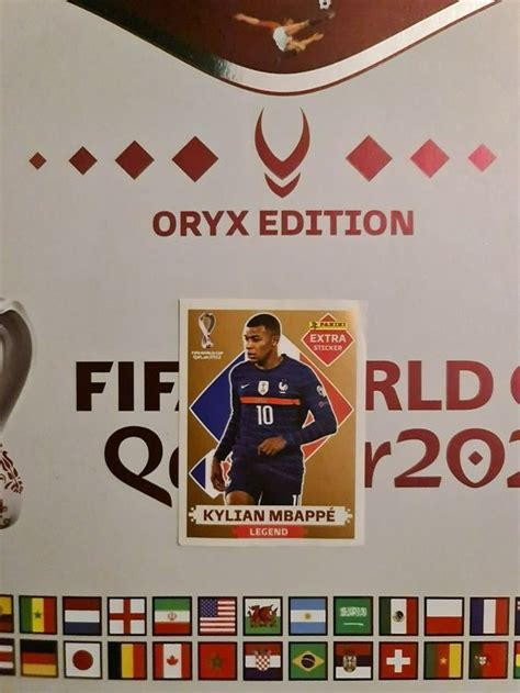 Panini Extra Sticker Qatar Kylian Mbappe Bonze Acheter Sur Ricardo